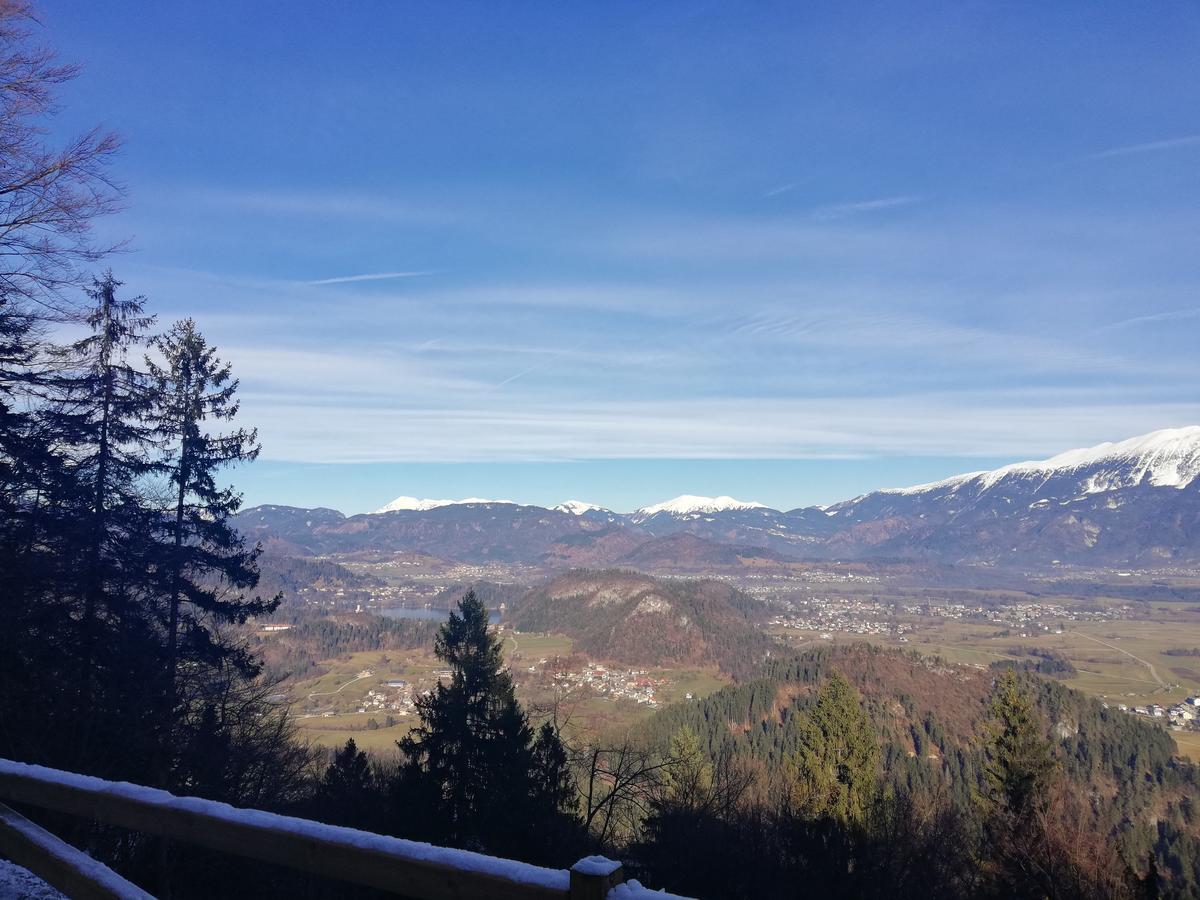 Koca Na Talezu Bed and Breakfast Ribno Exterior foto