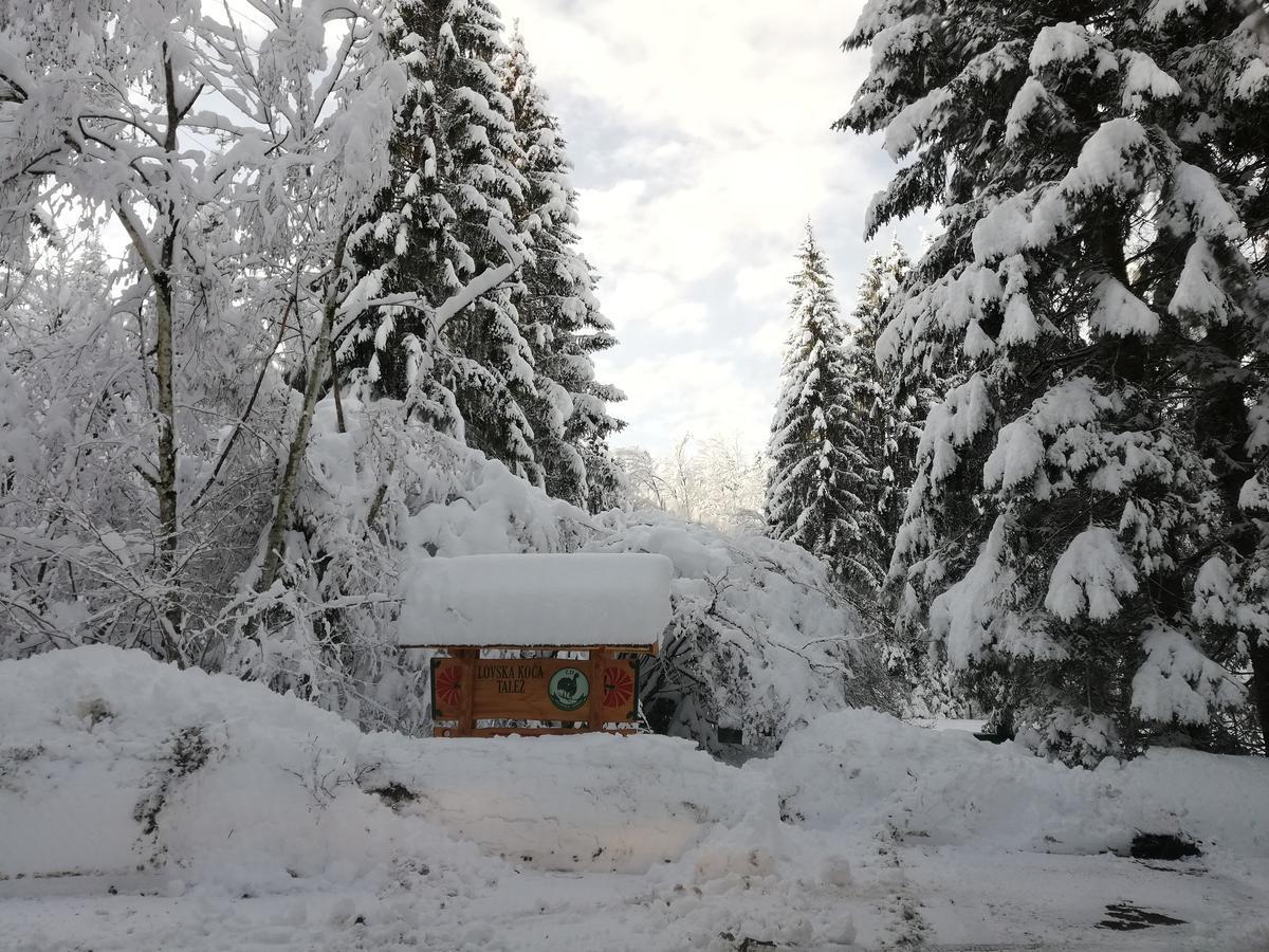 Koca Na Talezu Bed and Breakfast Ribno Exterior foto